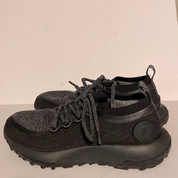 Allbirds Womens Black SWT Ripstop Low Top Lace Up Trail Runners Shoes - Picture 2 of 8
